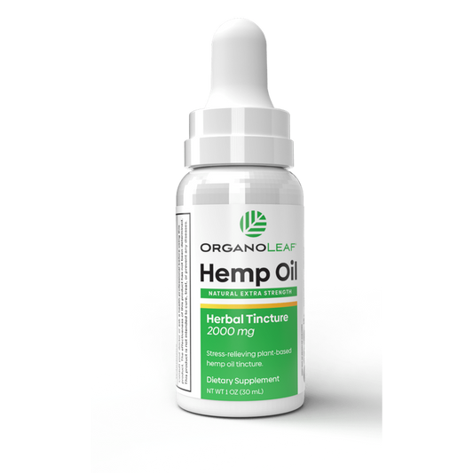 Hemp Oil Tincture 2000 mg 1 oz