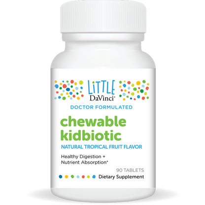 Chewable Kidbiotic Tropical Fruit 90 Tablets