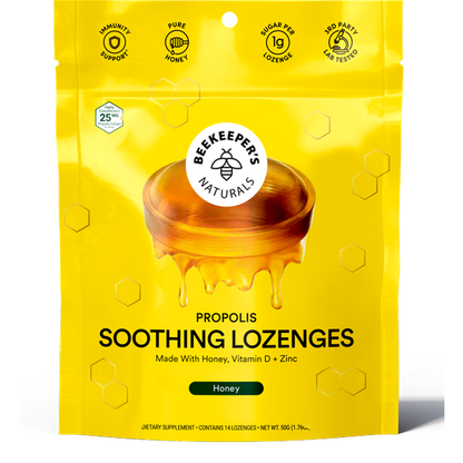 Propolis Soothing Lozenges Honey 14 Drops