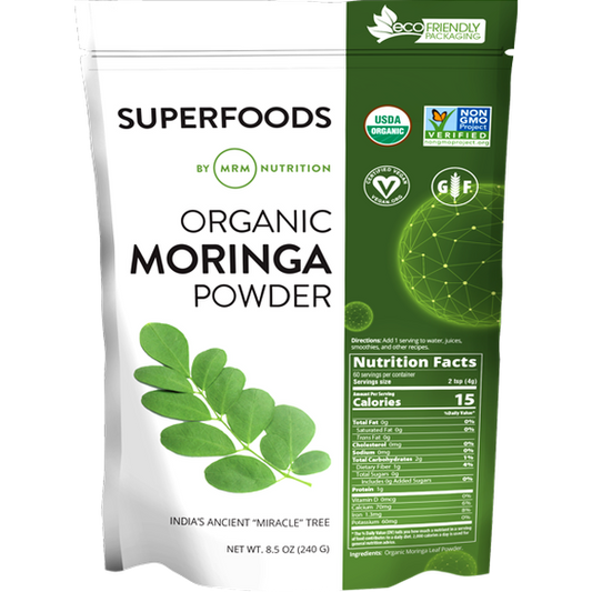 Organic Moringa Leaf Powder 60 Servings