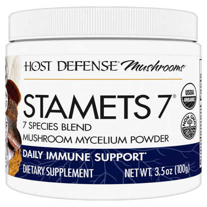 Stamets 7® Mushroom Mycelium Powder 66 Servings