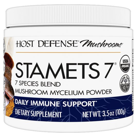 Stamets 7® Mushroom Mycelium Powder 66 Servings
