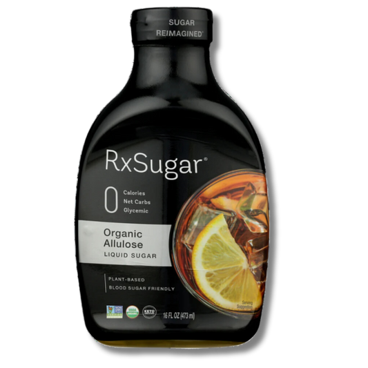 RxSugar® Organic Allulose Liquid Sugar 16 fl oz