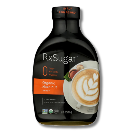 RxSugar® Organic Hazelnut Syrup 16 fl oz