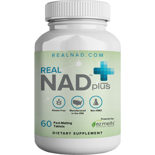 Real NAD+ 60 EZ Melt Tablets