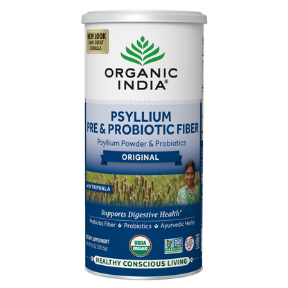 Psyllium Pre & Probiotic Fiber 56 Servings
