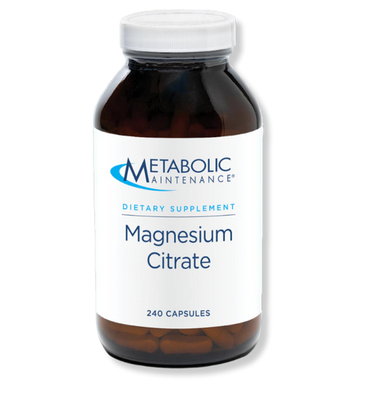 Magnesium Citrate 240 Capsules