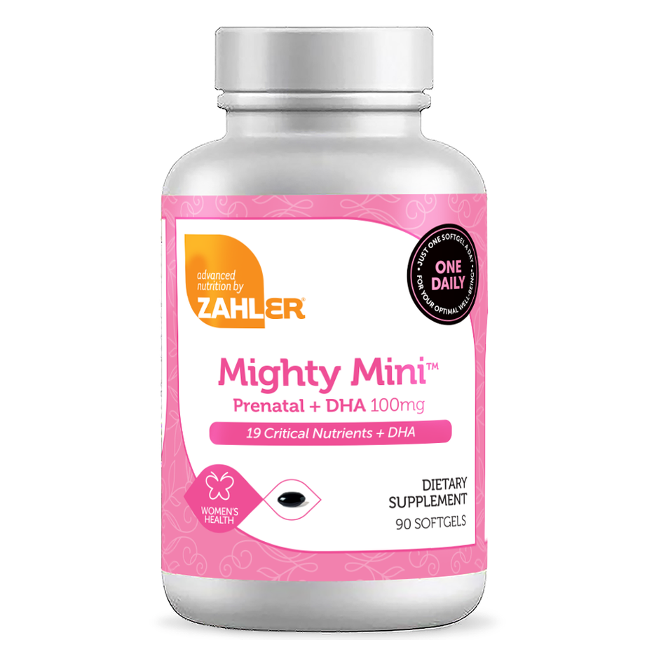 Mighty Mini Prenatal+DHA 90 Softgels