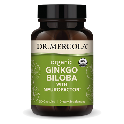Organic Ginkgo Biloba 30 Capsules