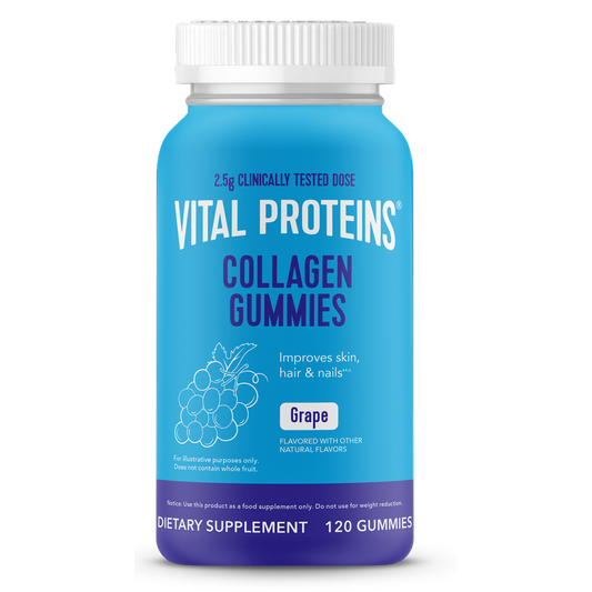 Collagen Gummies Grape 120 Gummies