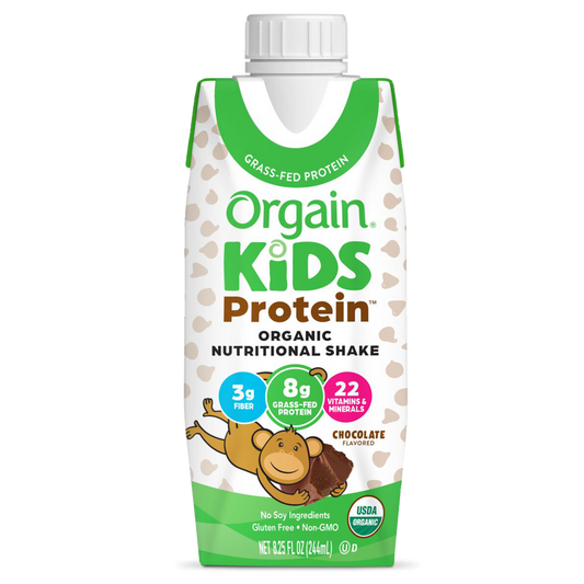 Kids Protein Organic Nutrition Shake Chocolate Single Serving Pack