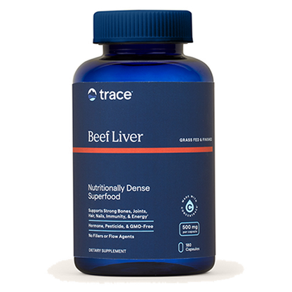 Beef Liver 500 mg 180 Capsules