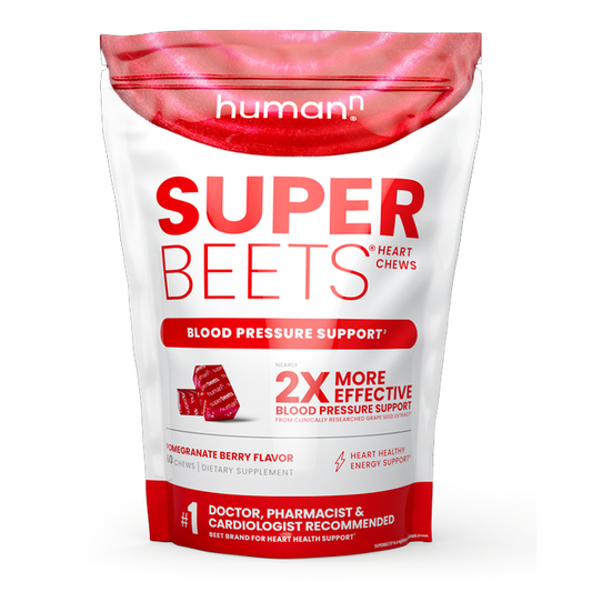 SuperBeets Heart Chews Pomegranate Berry 60 Chews