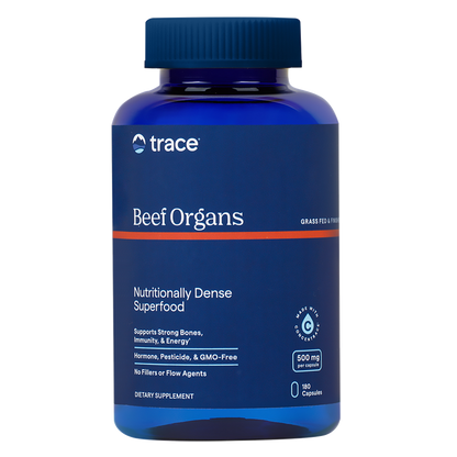Beef Organs 500 mg 180 Capsules