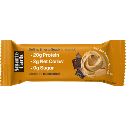 Smarte Carb Peanut Butter Crunch 12 Bars
