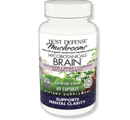 MycoBotanicals® Brain* 60 Capsules