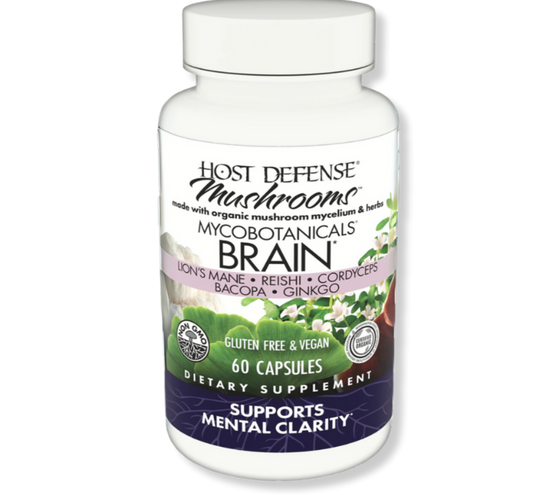 MycoBotanicals® Brain* 60 Capsules