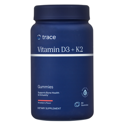 Vitamin D3+K2 Gummies Strawberry 60 Gummies