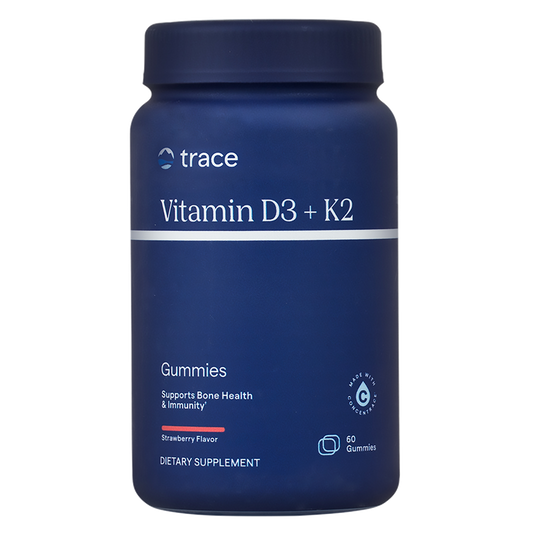 Vitamin D3+K2 Gummies Strawberry 60 Gummies