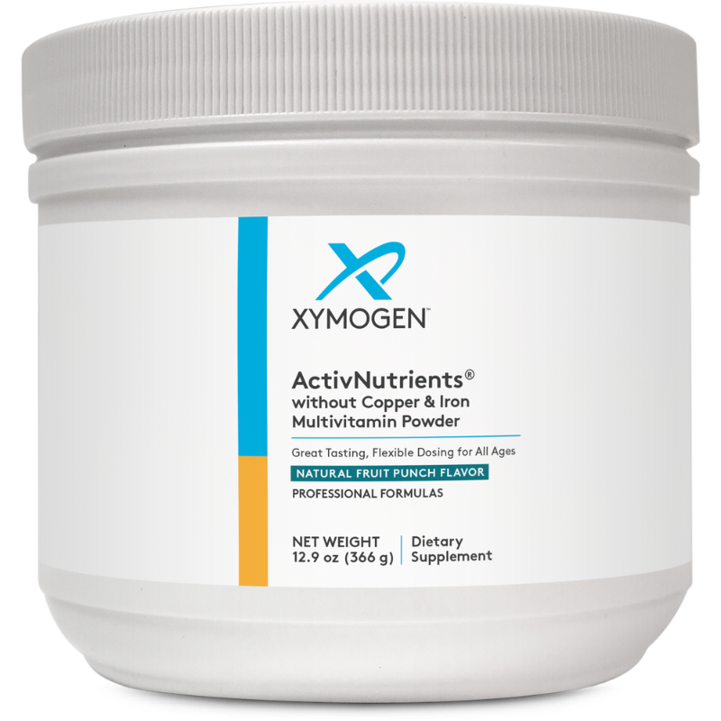 ActivNutrients® without Copper & Iron Multivitamin Powder Fruit Punch 60 Servings