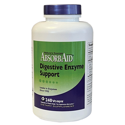 AbsorbAid Digestive Enzyme Support 240 Capsules