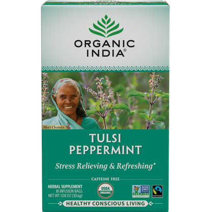 Tulsi Peppermint 18 Bags