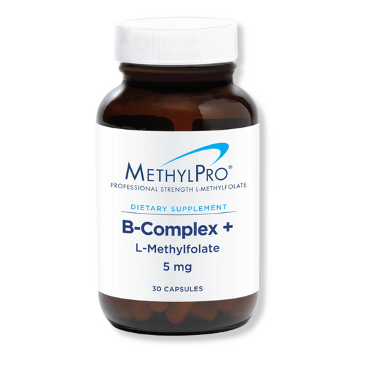 B-Complex + 5 mg L-Methylfolate 30 Capsules