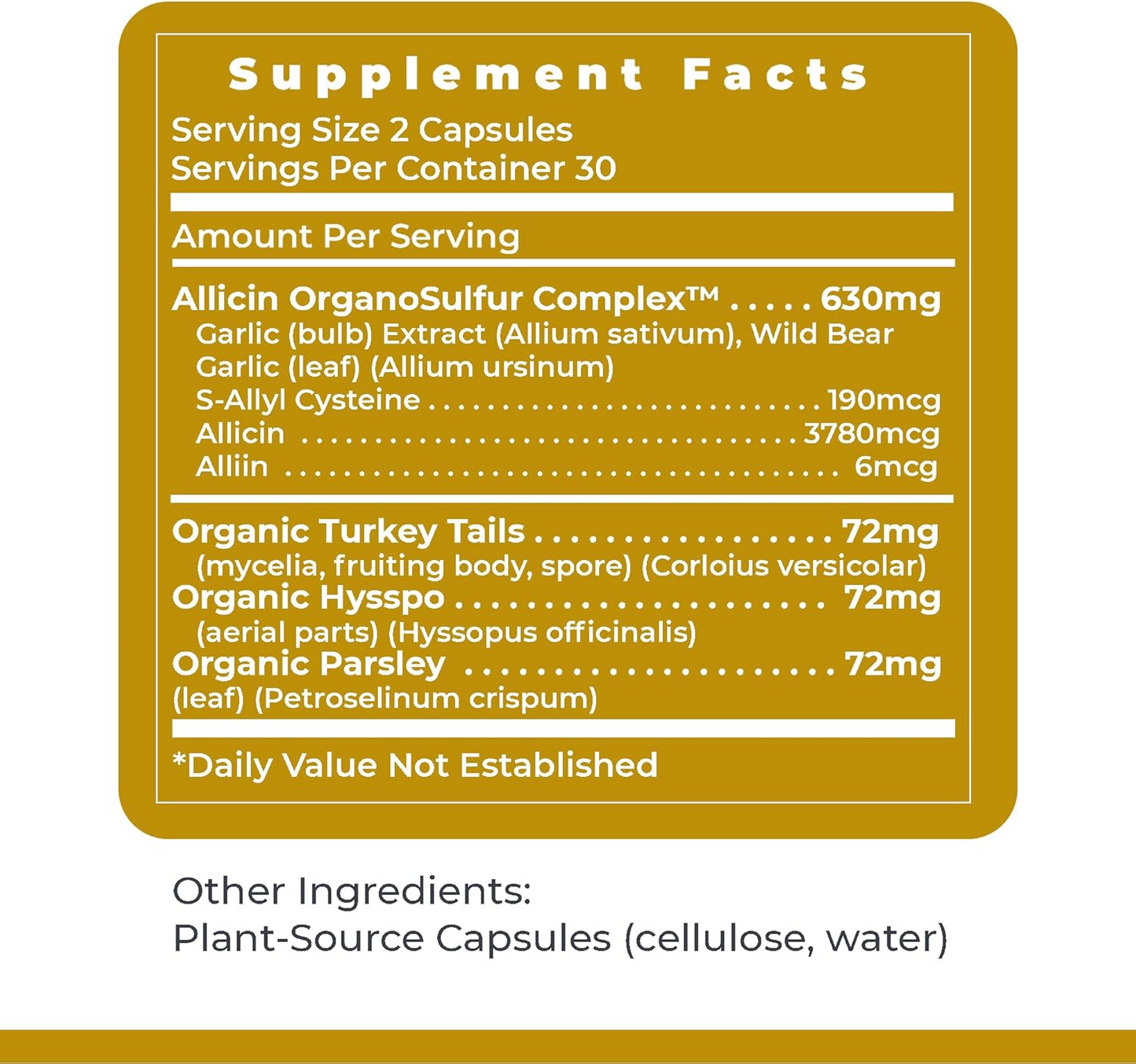 Allicidin 60 Capsules