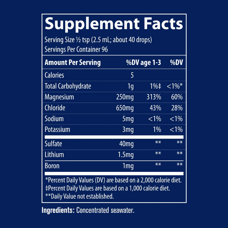ConcenTrace® Trace Mineral Drops 8 fl oz