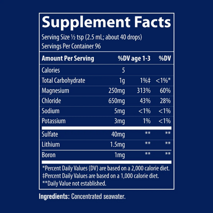 ConcenTrace® Trace Mineral Drops 8 fl oz
