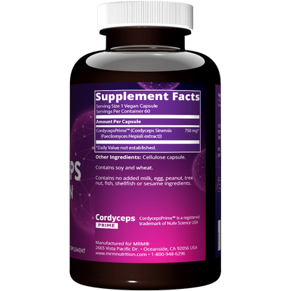 Cordyceps CS-4 Strain 60 Capsules