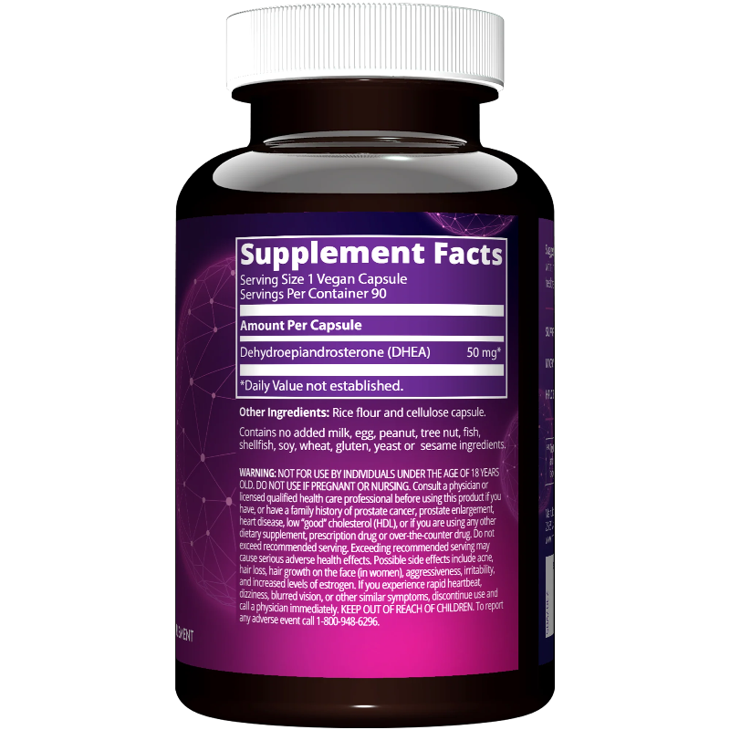 DHEA 50 mg 90 Capsules