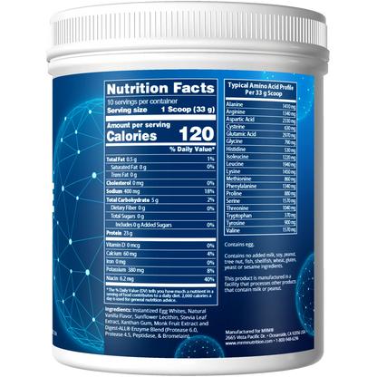 Egg White Protein Vanilla 10 Servings
