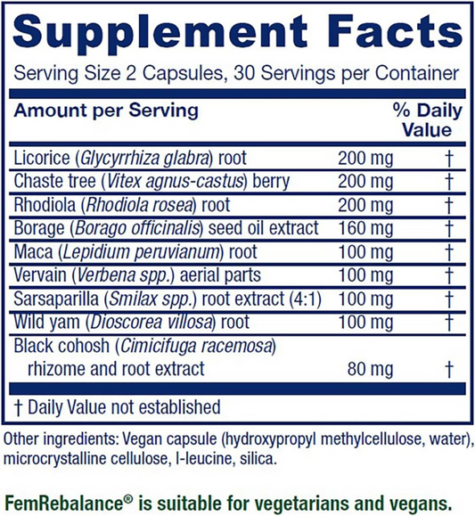 Fem Rebalance™ 60 Capsules