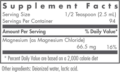 Magnesium Chloride Liquid 8 fl oz