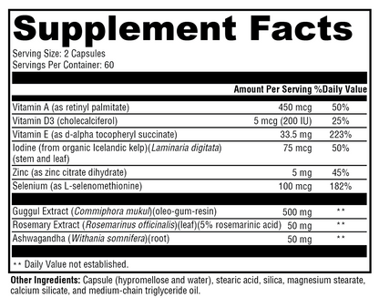 MedCaps T3™ 120 Capsules