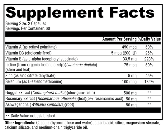 MedCaps T3™ 120 Capsules
