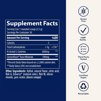 NAC Powder Watermelon 30 Servings