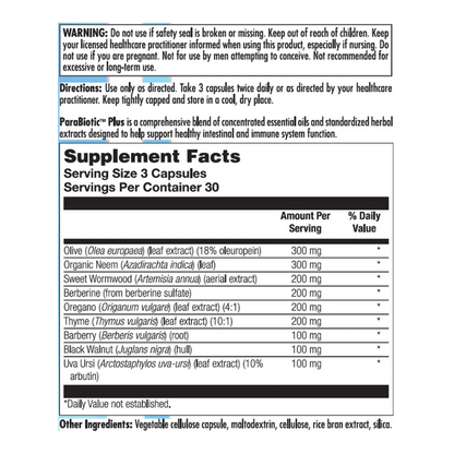 ParaBiotic Plus 90 Capsules