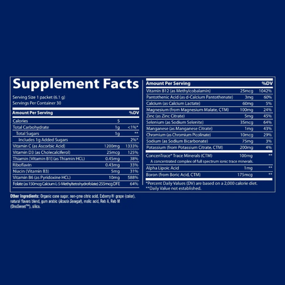 Electrolyte Stamina Power Pak Acai Berry 30 Servings
