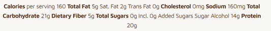 Smarte Carb Peanut Butter Crunch 12 Bars