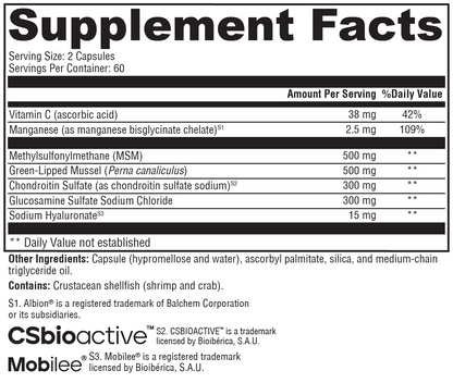 SynovX® DJD 120 Capsules