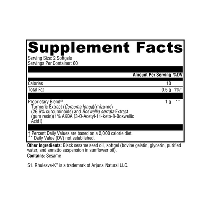 SynovX® Relief 120 Softgels