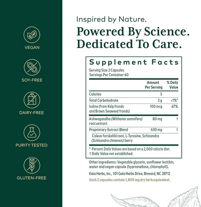 Thyroid Formula 120 Capsules