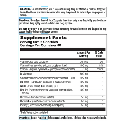 UT Max Protect 60 Capsules