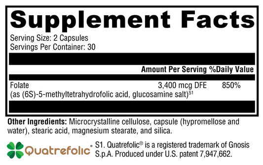 5-MTHF 60 Capsules