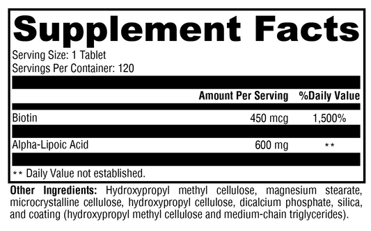 ALAmax™ CR 120 Tablets