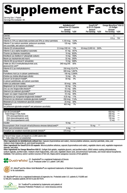 ActivEssentials™ with OncoPLEX™ & D3 60 Packets