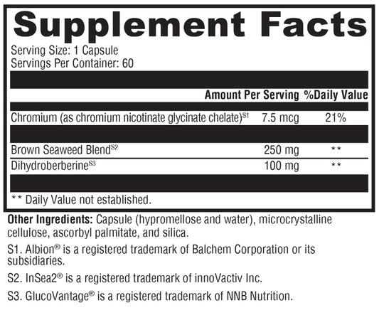 Berberine ES-5 Duo 60 Capsules