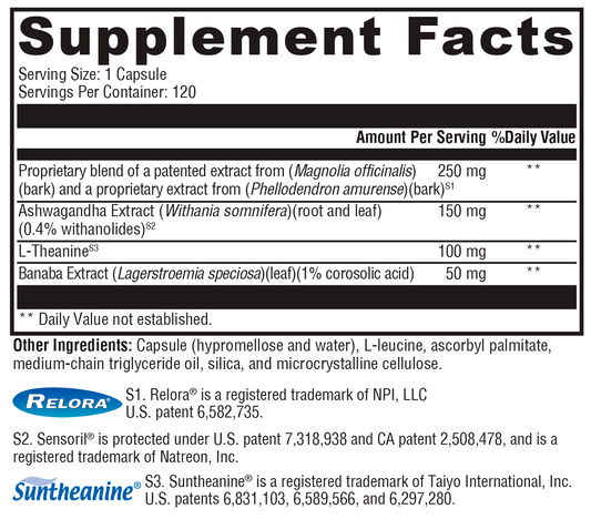 Cortisolv® 120 Capsules